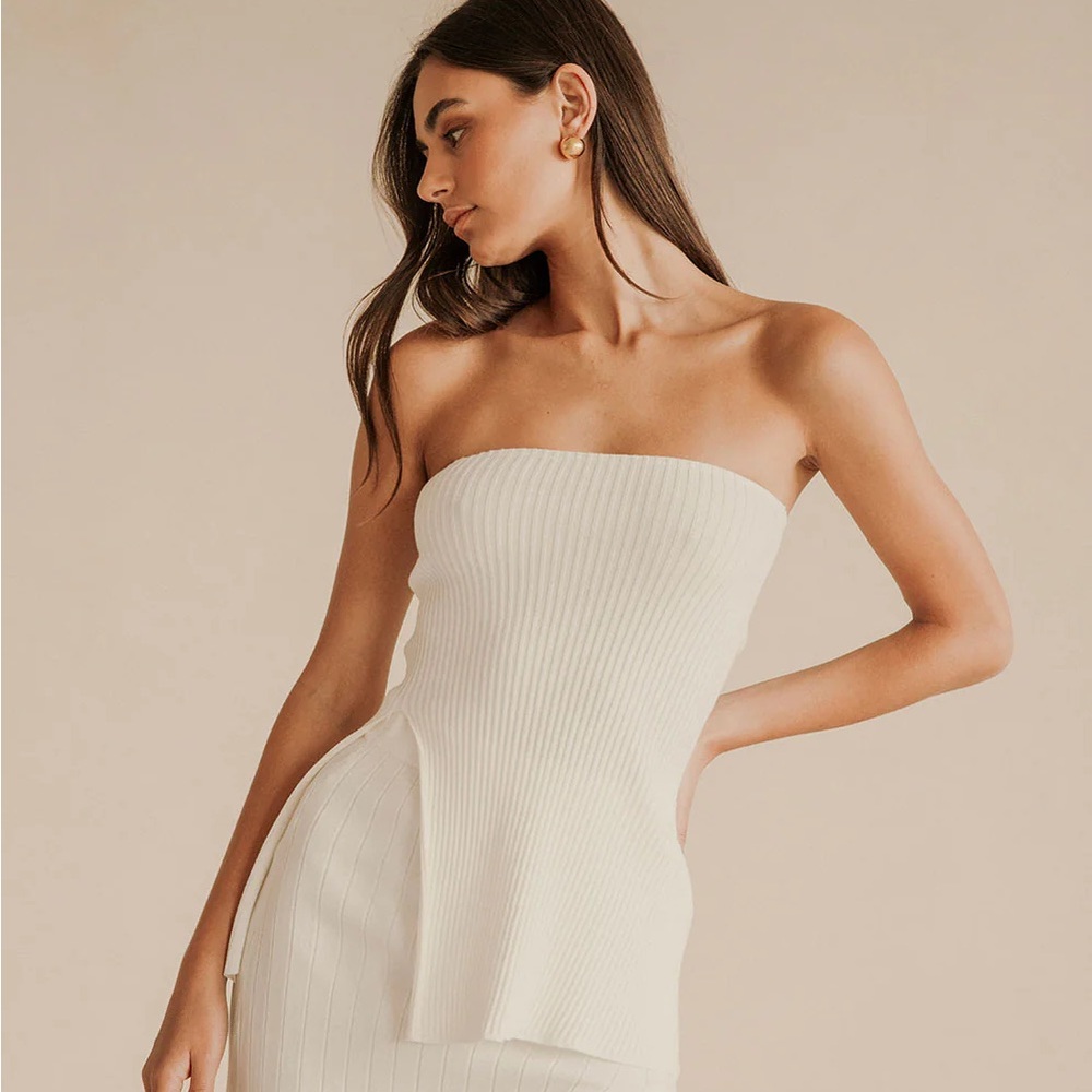 Sabo skirt Ribbed Knit top